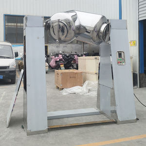 Mezcladora Industrial de Acero Inoxidable en Forma de V de Alta Precisión con Motor para Mezclar Uniformemente Sustancias Granulares y en Polvo - Product Image 5