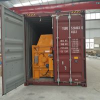 Centrale à béton électrique portable de marque XINGYE, mélangeur horizontal à mélange forcé JS500 avec garantie d'un an