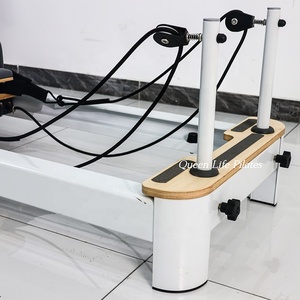 2024 Queenlife équipement de studio de yoga professionnel lit de pilates réformateur en aluminium pilates machine pour <span class=keywords><strong>club</strong></span> - Product Image 4