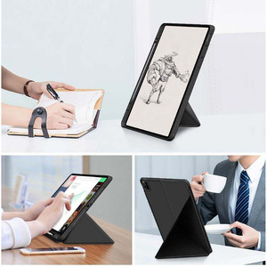 Étui de protection en cuir PU ultra-fin pour tablette Matepad Pro 12,6 pouces, antichoc et personnalisable pour certifié - Product Image 4