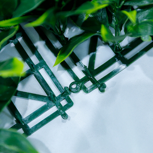 Mur végétal décoratif pour jardin, clôture en herbe synthétique, feuillage vert, plantes artificielles pour la décoration murale - Product Image 4