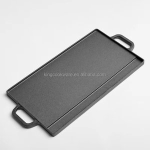 Plancha de Hierro Fundido Reversible para Cocina, Fácil de Limpiar, en Oferta - Product Image 4
