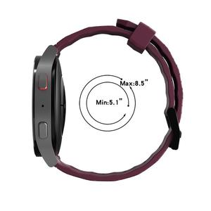 Bracelet en silicone en gros pour Samsung 7/6/5, Huawei et montres universelles 20mm 22mm, motif football, sport, boucle ardillon - Product Image 2