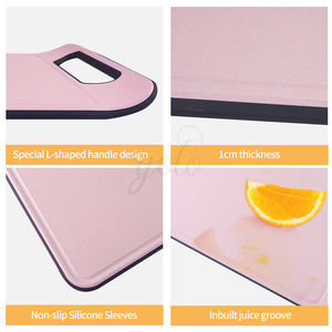 Tablas de cortar de plástico de material PP seguras con asa de uso comercial para restaurantes embalados en caja - Product Image 2