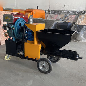 Machine <span class=keywords><strong>de</strong></span> pulvérisation automatique pour enduit mural, mortier, plâtre <span class=keywords><strong>chaux</strong></span>, béton projeté, peinture <span class=keywords><strong>ciment</strong></span> et gypse - Product Image 4