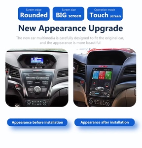 Autoradio Android da 10.4 Pollici per Honda <span class=keywords><strong>Acura</strong></span> <span class=keywords><strong>ILX</strong></span> 2013-2021, Schermo Verticale, Navigazione GPS, Lettore Multimediale Video, Unità di Controllo - Product Image 4