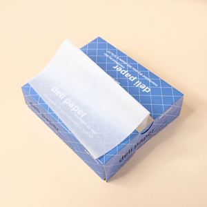 Papier ciré sec interplié, double face, enduit, biodégradable et écologique, pour usage domestique avec impression personnalisée - Product Image 2