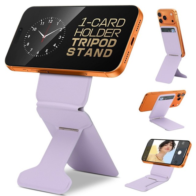 Quality multifunction N52 strong magnet bracket wallet phone stand magnetic card bag folding holder support for mobile phone