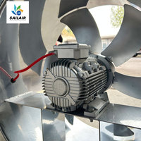 Ventilateur extracteur axial industriel électrique 0,37 kW OEM/ODM pour cuisine commerciale, élimination de la graisse et de la fumée des restaurants