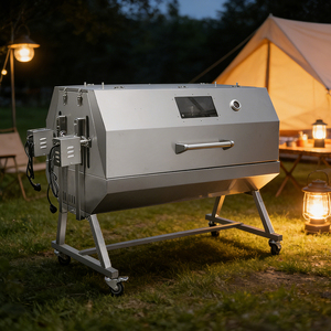 Rôtissoire à Gaz Double Emplacement pour BBQ avec <span class=keywords><strong>2</strong></span> Broches, Gril à Cochon - Product Image 5