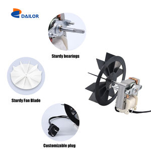 120 וולט 60hz 1.4 אמפר 70cfm 3000 rpm Ccw 655 657 658 679 671 671 אמבטיה מתיש מאוורר מנוע - Product Image 5