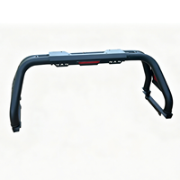 Pickup Roll Bar Universal 4x4 Heavy Duty Iron Cage with LED Brake Light for Hilux Ranger Navara Dmax Truck Bed