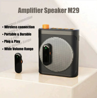 Amplificateur vocal portable M29, haut-parleur portable, microphone sans fil pour enseignants, guides touristiques, fitness