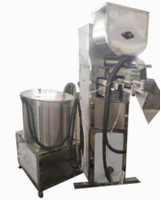 Dehydraterende groente- en fruitmixer, meel- en snoepmixer, continue smaakversterker, automatische poederstrooier met enkele trommel voor kruiden.
