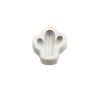 XGY-234 3d Kaktus geformte dekorative Silikon-Fondant-Form für Kuchen-Dekoration Silikon wieder geborene Puppen form Benutzer definierte Silikon-Backform