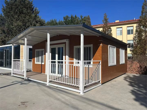 40 फीट कंटेनर कॉफी शॉप प्रीफैब शिपिंग कैफे आउटडोर बार रेस्तरां रसोई घर और जिम के लिए - Product Image 2