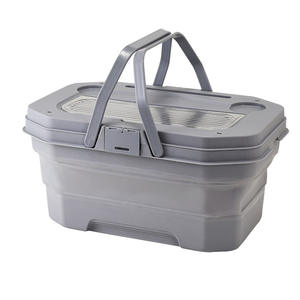Nueva Caja de Almacenamiento Plegable Rectangular de Gran Capacidad de PP - Cesta de Picnic Duradera, Ecológica y Portátil, Multifuncional para Exteriores - Product Image 5