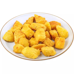 Snack de Calabaza Dorada Crujiente IQF, Bocaditos de Vegetales Recubiertos para Distribuidores Mayoristas, Supermercados y Cadenas de Tiendas de Abarrotes - Product Image 1