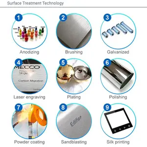 고정밀 OEM 맞춤형 5 축 CNC 알루미늄 가공 부품 서비스