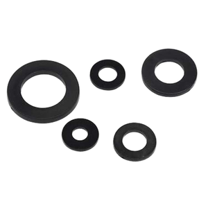 Kit de joints en caoutchouc de haute qualité, 150 pièces, rondelles en caoutchouc noir, jeu de rondelles, bobine de protection unilatérale, câble de câblage, 3 épaisseurs, M8 - Product Image 2