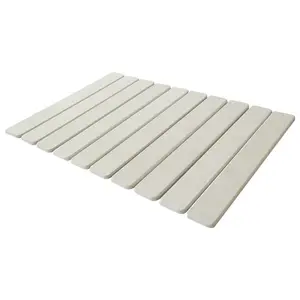 Séchage en pierre cuisine terre de diatomées séchage rapide en pierre tapis de séchage de la vaisselle tapis de bain pour l'évier de cuisine