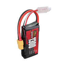 Haute qualité 1300mAh 7.4v 2S RC voitures avions bateaux batterie Lipo avec connecteur XT60 pour batterie de Drone UAV