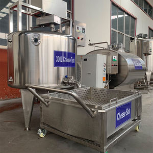 2025 proceso lácteo 200l queso Tina Mini juego completo queso hacer planta Mozzarella máquina de molde elástico - Product Image 6