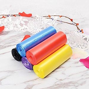 Custom Biodegradable Disposable Drawstring Trash <b>Bags</b> for Kitchen Waste <b>Compostable</b> Rubbish Roll 13 30 39 Gallon Trash <b>Bag</b> - Product Image 4