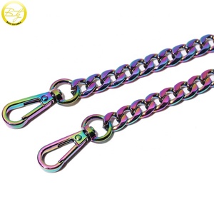 Vendita calda accessori a catena in metallo arcobaleno accessori e accessori speciali per la decorazione della maniglia del portafoglio - Product Image 3