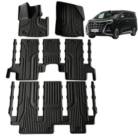 Tapis de sol en caoutchouc TPE 3D toutes saisons pour Denza D9 2024 2025 MPV 7 places, ensemble complet antidérapant, inodore, facile à nettoyer, intérieur de voiture