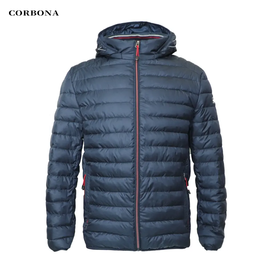 CORBONA giacca da uomo leggera manica lunga oversize cappotto autunnale antivento tasche esterne Casual giacca a vento Parka invernale