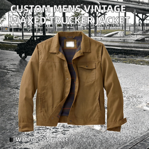 Blouson Bomber Vintage Personnalisé pour Homme, Vêtement de Travail Imperméable Brodé pour l'Hiver - Product Image 2
