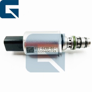 Vanne solénoïde 611-6430 6116430 pour excavatrice E320C E320GC - Product Image 1