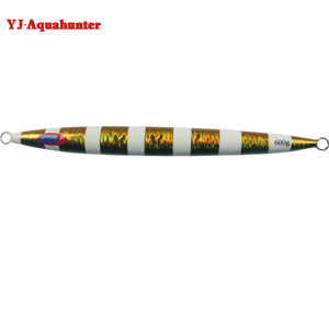 Señuelo de metal personalizado de 600g para pesca en barco, atún de aguas profundas, cebo luminoso para jigging de fondo. - Product Image 5