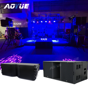 Sistema de Sonido Profesional Pasivo KA208/KA28, Juego de Altavoces con Subwoofer Doble de 8 y 18 Pulgadas para Fiestas, Música DJ, Exteriores - Product Image 1