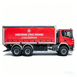 Camion Scania 6x6 tout-terrain pour le transport d'équipements de lutte contre les incendies, grande capacité - Product Image 5