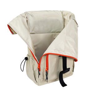 Mochila Oxford Impermeable Unisex con Cierre de Cremallera y Parches para Uso Diario, Color Caqui, Marca LOXY - Product Image 5