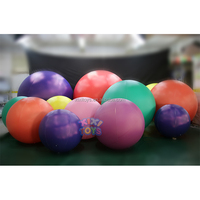 Ballons de plage gonflables en PVC géants extérieurs de 3m de diamètre, ballons gonflables personnalisés de décorations d'événements