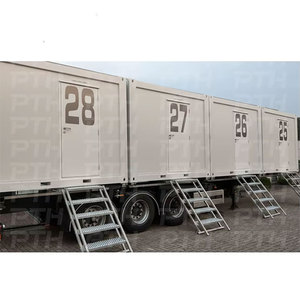 Casa Contenedor de Acero de 20 pies para Uso en Hoteles, con Paneles Sándwich Prefabricados de Excelente Calidad para Dormitorios y Oficinas - Product Image 1