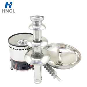Fontaine à <span class=keywords><strong>chocolat</strong></span> <span class=keywords><strong>professionnelle</strong></span> en acier inoxydable 304, température numérique, 4 à 7 niveaux, électrique, 300W - Product Image 4