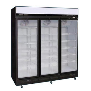 Vitrine de supermarché d'approvisionnement d'usine réfrigérateur-congélateur commercial congelé vertical d'affichage d'aliments réfrigérés - Product Image 6