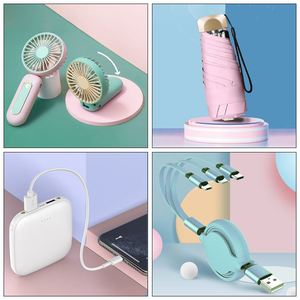 Promotion Bright Girl Eco Friendly Women Friend Business Fan <b>Gift</b> <b>Set</b> for Corporate - Product Image 5