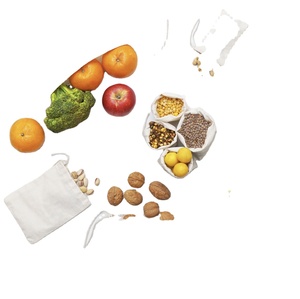 Sacs en coton recyclables avec cordon de serrage pour emballage de parfums, shampoings, bougies, savons, bijoux et cadeaux – Vente en gros en Chine - Product Image 5