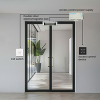 Escáner de Código de Barras Industrial Feocey, Módulo de Control de Acceso, Lector de Códigos QR 1D 2D con Cable USB de 8 cm, Material ABS, Gestión de Inventario de Almacén