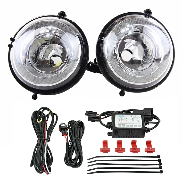 2x LED Halo Angel Eyes Ring Daytime Running Light DRL Fog Driving Light Lamp Kits For Mini Cooper R55 R56 R57 R58 R59 R60 R61
