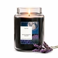 Bougie parfumée de luxe pour la maison, bougie en cire de soja de haute qualité, aromathérapie, bougie en verre pour le salon, le bureau, la relaxation
