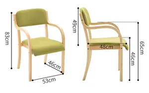 फैक्टरी प्रत्यक्ष बिक्री उच्च गुणवत्ता लकड़ी की कुर्सी प्राकृतिक ठोस लकड़ी खाने की घटनाओं के लिए Stackable कुर्सी