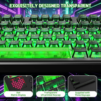 Teclado Inalámbrico ATTACK SHARK X87 ULTRA con Baja Latencia de 0.125ms, Teclas PBT con Impresión Lateral para Venta al Por Mayor
