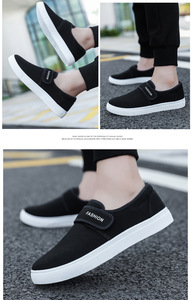 Zapatos de <span class=keywords><strong>Hombre</strong></span> de Talla Grande 39-48, Multicolores, Combinables <span class=keywords><strong>con</strong></span> Todo, Estilo Coreano, Modernos, <span class=keywords><strong>con</strong></span> <span class=keywords><strong>Velcro</strong></span>, de Caña Baja, Ligeros - Product Image 6