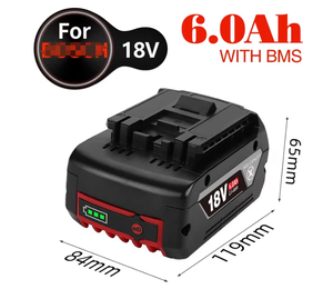 ชุดเครื่องมือไฟฟ้าไร้สาย Oem/odm 18v พร้อมแบตเตอรี่ 4ah 5ah 6ah 8ah สว่านกระแทก ประแจบล็อกไร้สาย Li-ion Bat618 ราคาประหยัด - Product Image 2